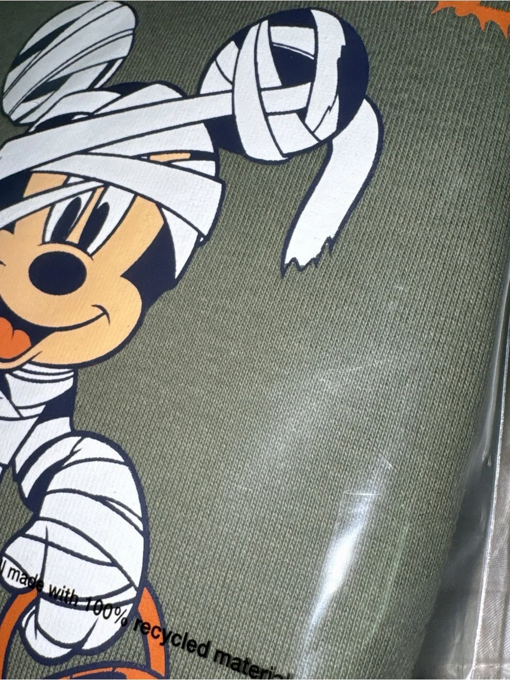 baby GAP Disney Mickey Mummy Halloween PJ Set